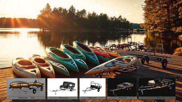 I migliori carrelli per kayak per ogni tua esigenza